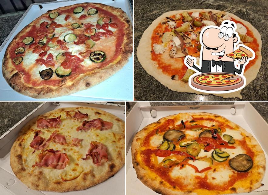 Scegli tra le molte varianti di pizza