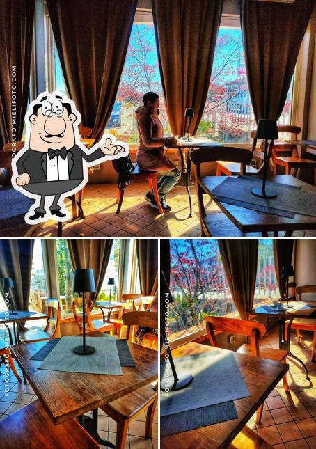 Gli interni di Enoteca Galgano