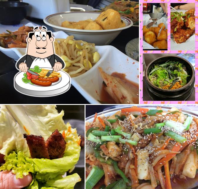 Comida em Nikuya Espetos & Korean Food