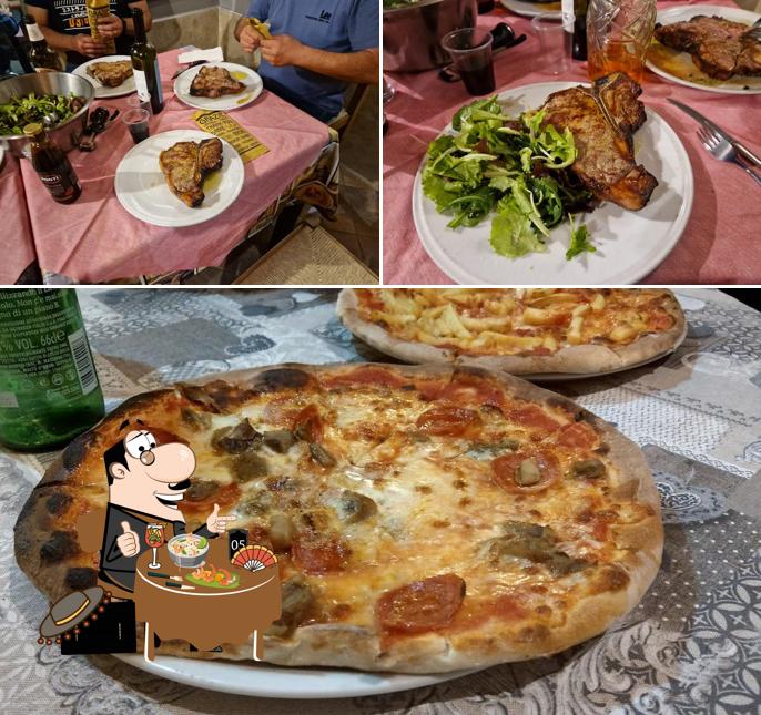Spezzatino di maiale al Pizzeria La Vecchia Idice
