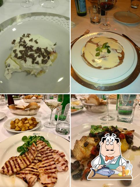 Salmone grigliato al Ristorante Ikaro
