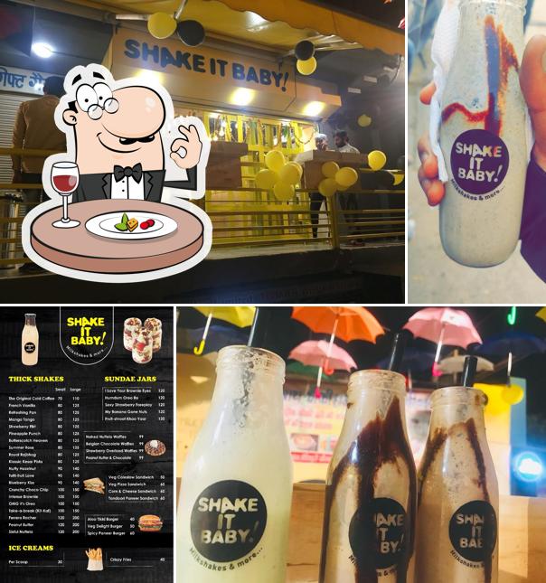 Meals at Shake it baby