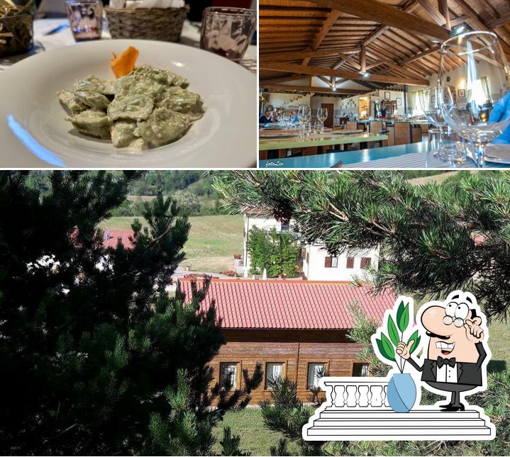 Gli esterni di Albergo Ristorante La Pernice Rossa