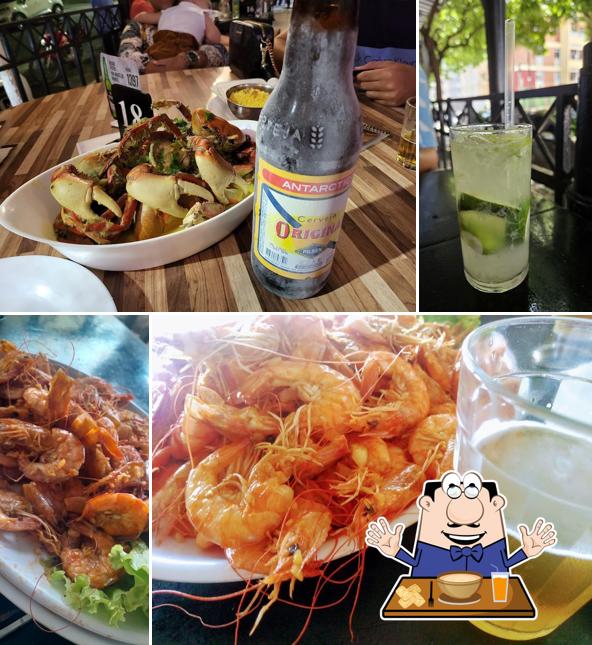 Comida em Bar da Varjota