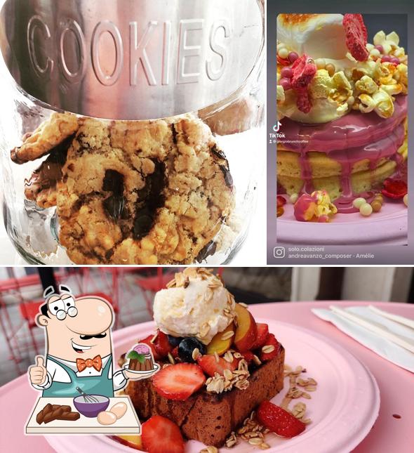 Checchi Cafè & Bakery offre un'ampia gamma di dessert