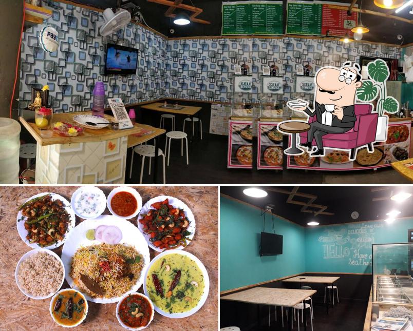 The image of Bowl Bistro’s interior and food
