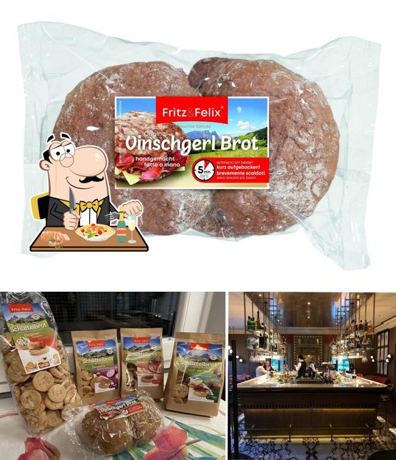 Questa è la foto che raffigura la cibo e bancone da bar di FRITZ & FELIX Bäckerei - Panificio