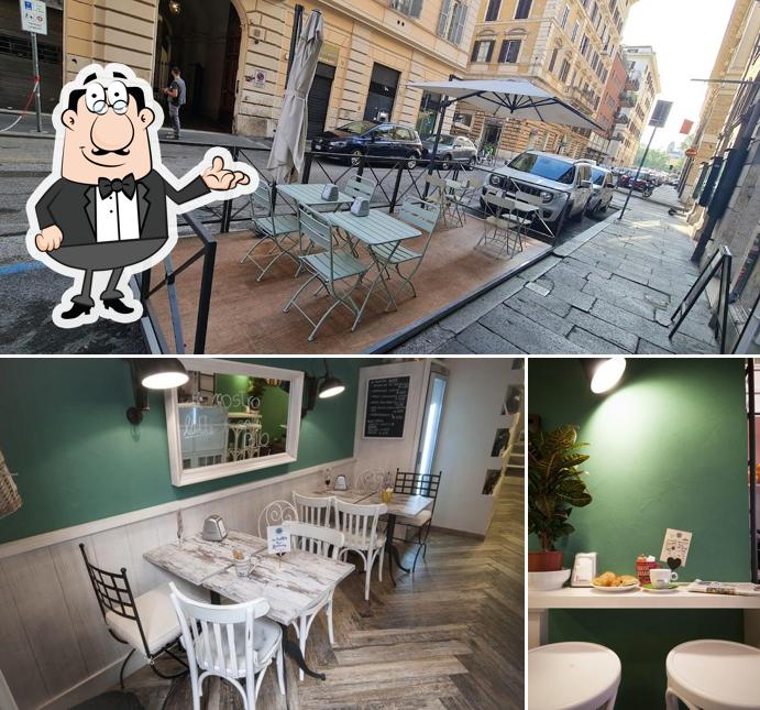 Dai un'occhiata agli interni di Caffe Mus