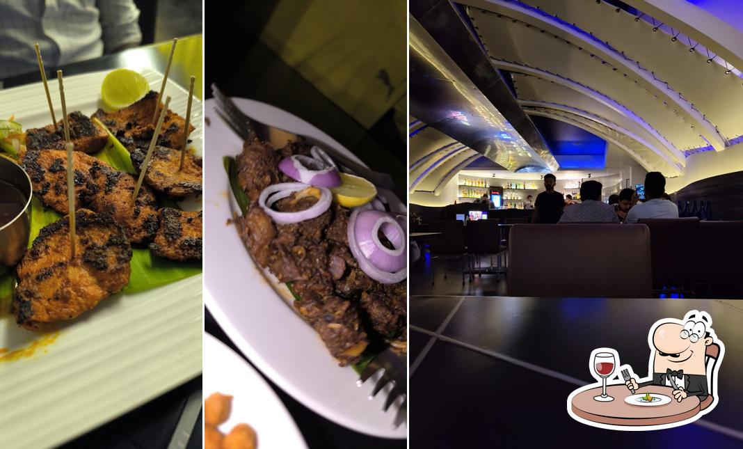 Food at Rocks Bar