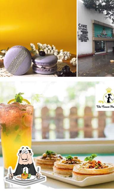 Food at The Crown Patisserie Cake Studio