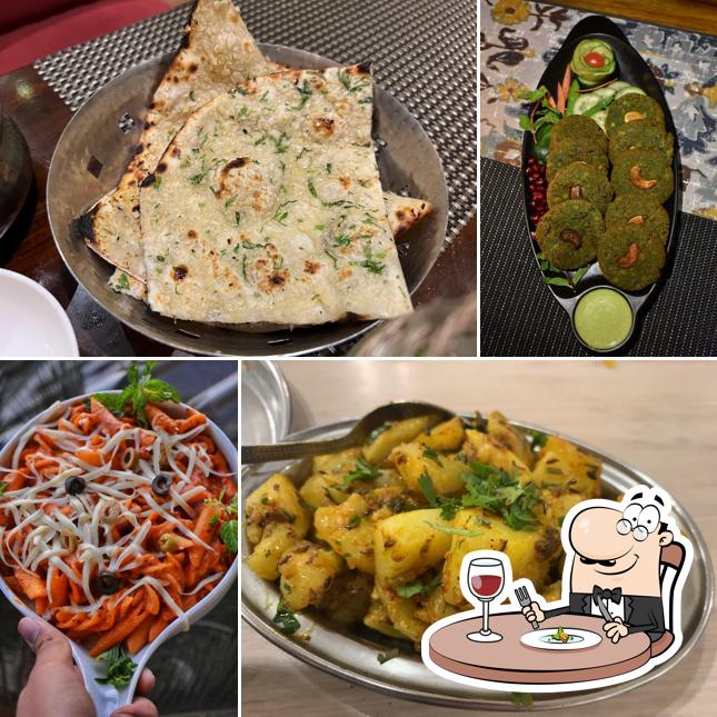 Food at Topaz & Sangria