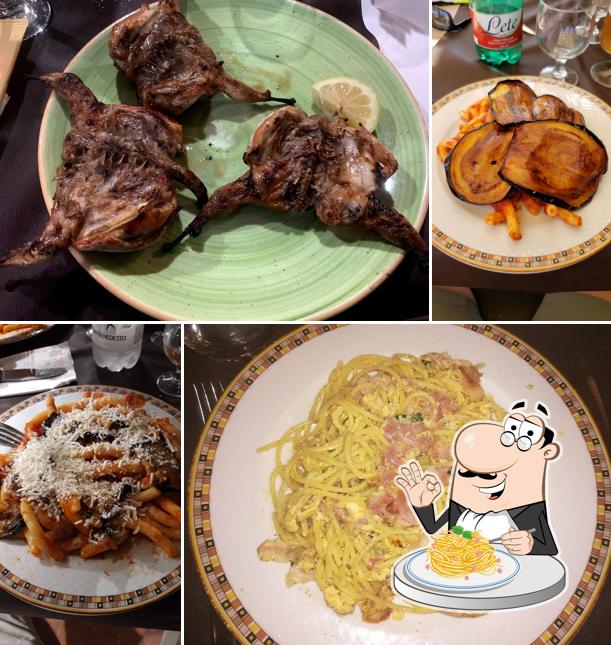 Spaghetti alla carbonara al Bar del bosco srls