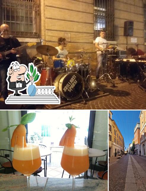 Questa è la immagine che presenta la esterno e bevanda di Cafè delle Torri