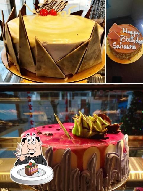 Chocolate cake at Madonna Cake & Coffee House
