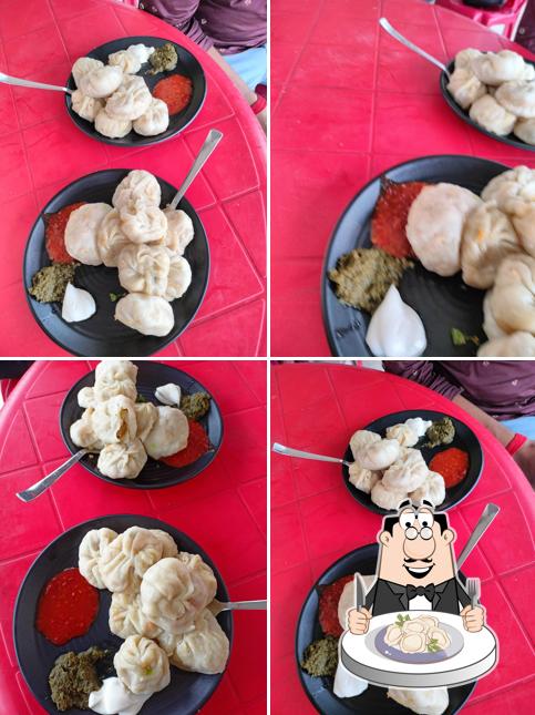 Dumplings at Momo mia