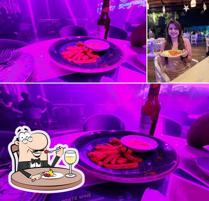 Food at Phantom - Club Lounge Terrace