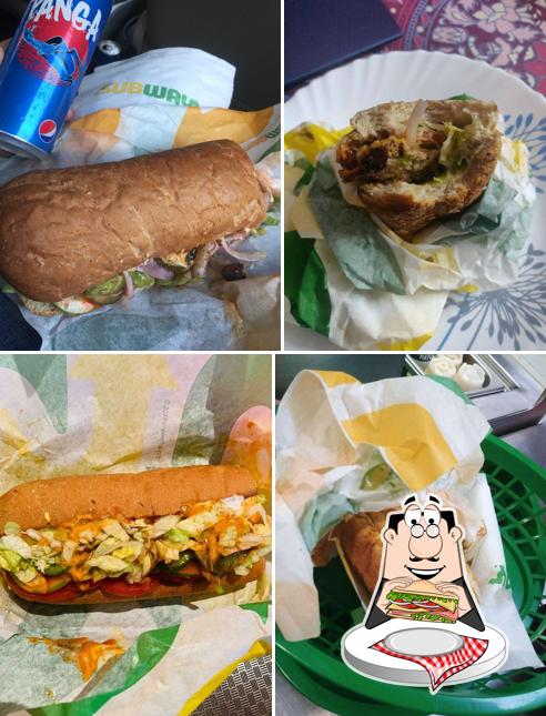 Order a sandwich for lunch or dinner