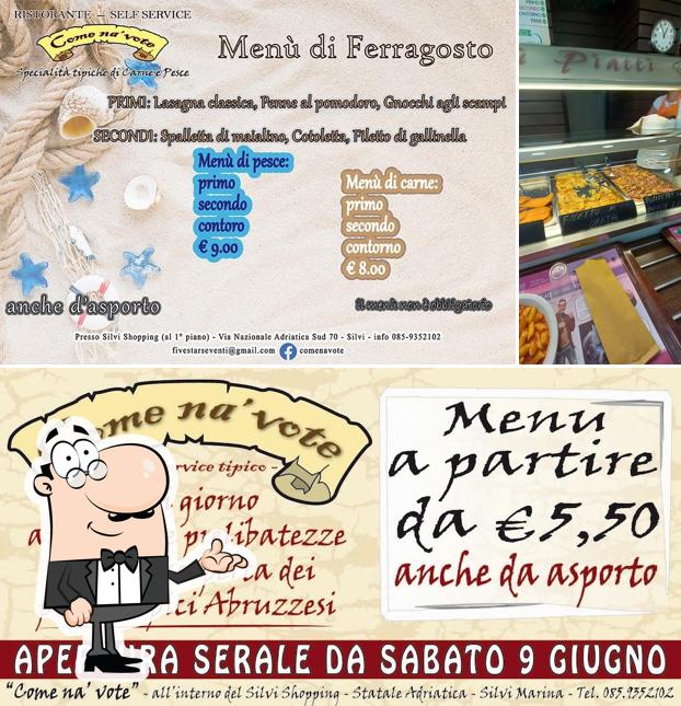 Siediti a un tavolo di Come na' Vote