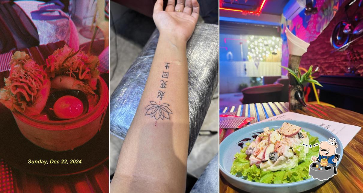 Meals at Inkdom Tattoo & Cafe