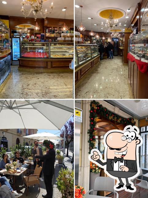 Gli interni di Bar Boschetto