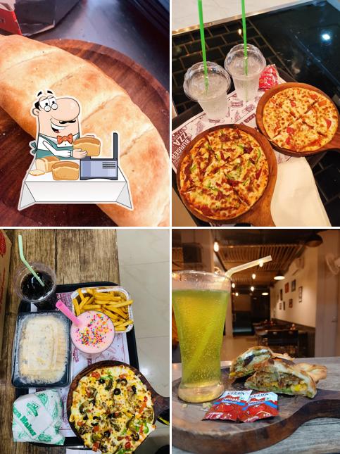 Garlic bread at CB Pizza Maker