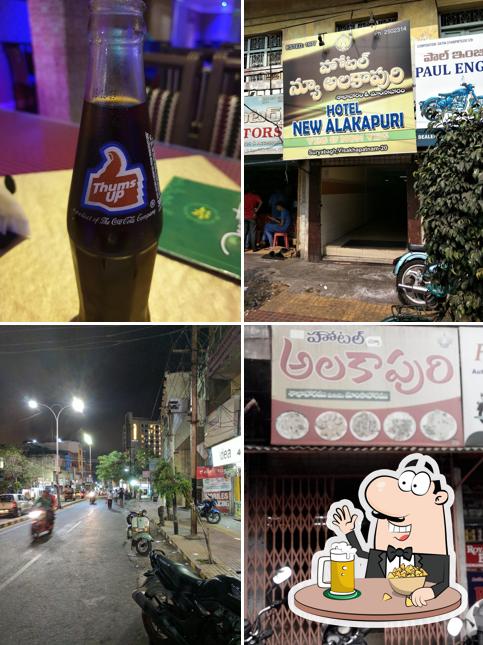 You can get a glass of light or dark beer