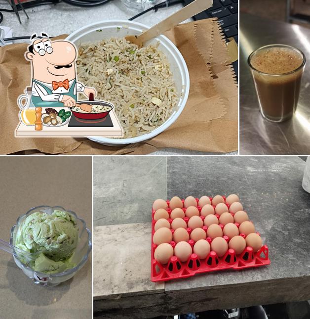 Fried rice at Udupi Krishna Dhama