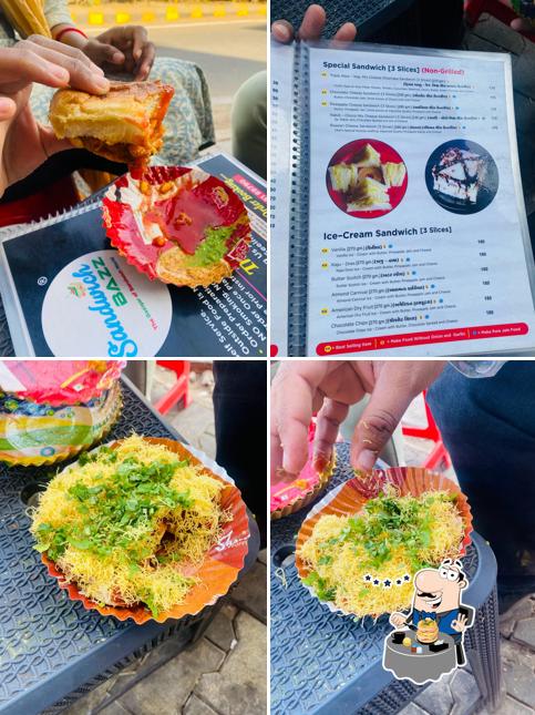 Food at Sandwich Bazz (KK)