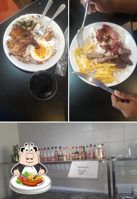 A imagem do Restaurante e Lanchonete Dom Sabor’s comida e interior