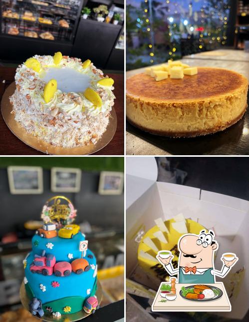 Food at Black Wheel Cakes