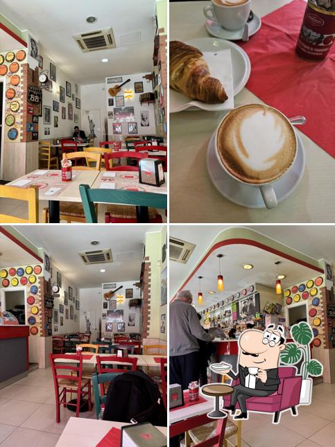 Siediti a un tavolo di Lambretta Cafè