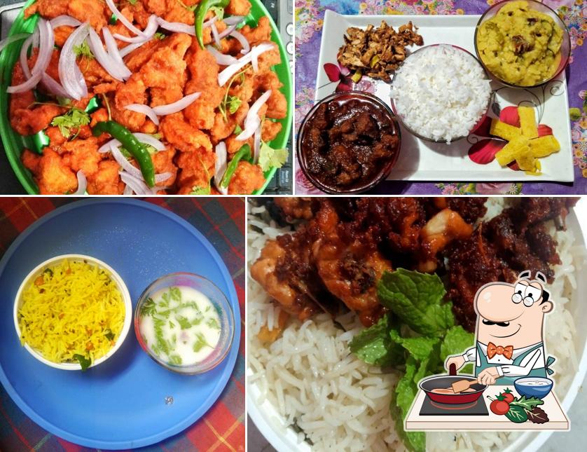 Chicken curry at Muddapappu Avakay & Spicy Rice Bowls