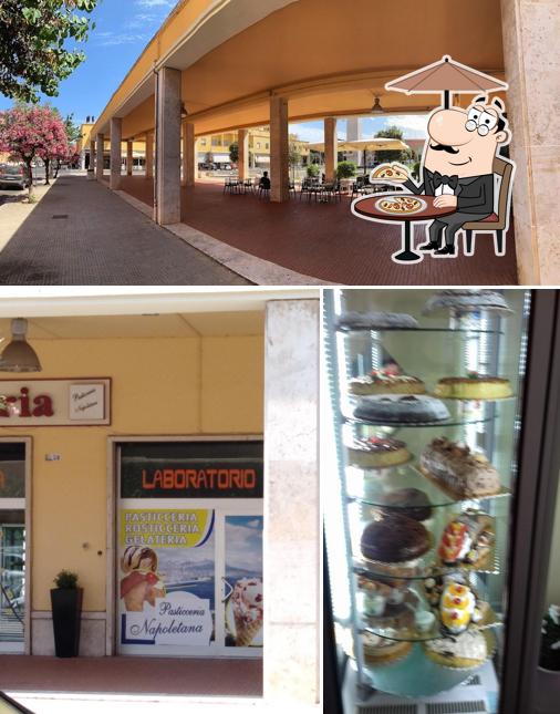 Gli esterni di Pasticceria Napoletana Sabaudia
