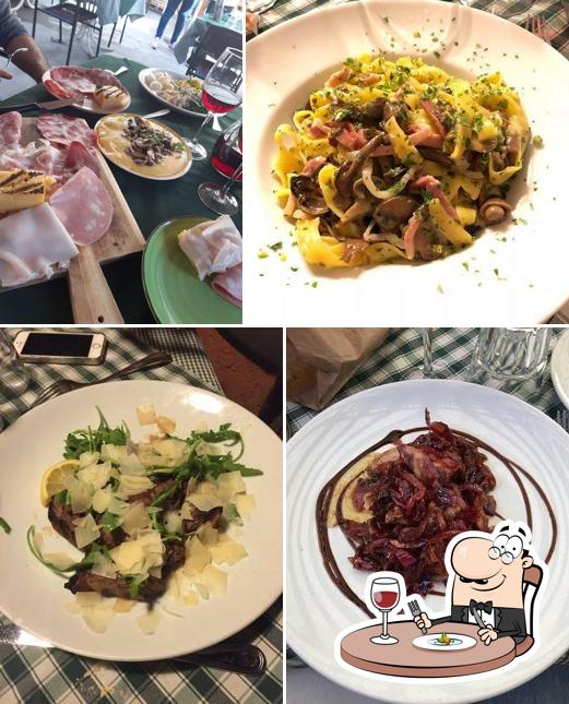 Cibo al Trattoria dal Pansa