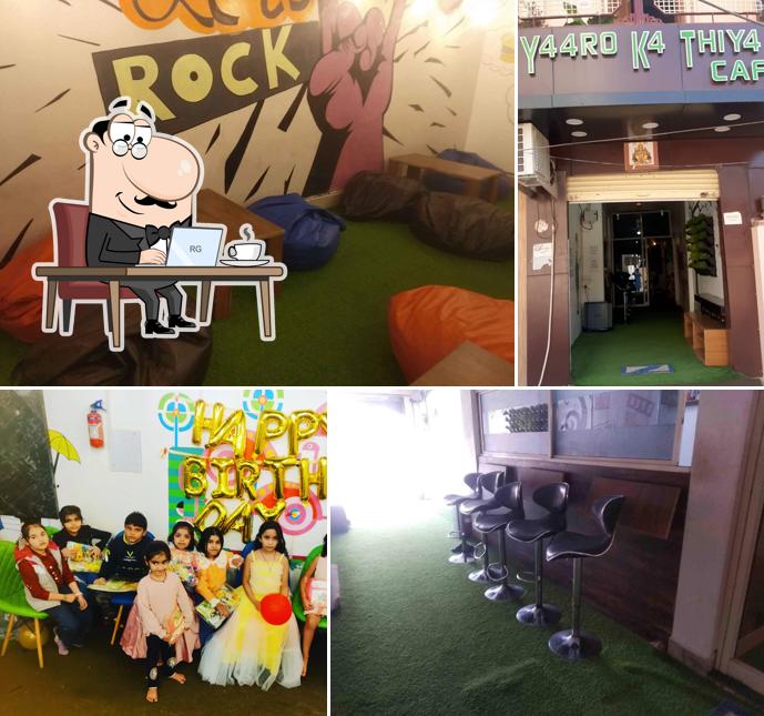 Check out how Yaaro ka thiya Cafe looks inside