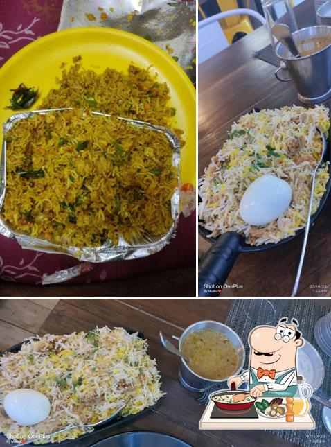 Fried rice at The Old Mirchi Biryani