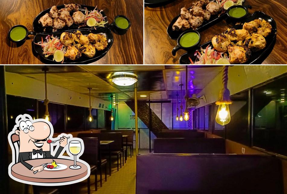 The restaurant's food and interior