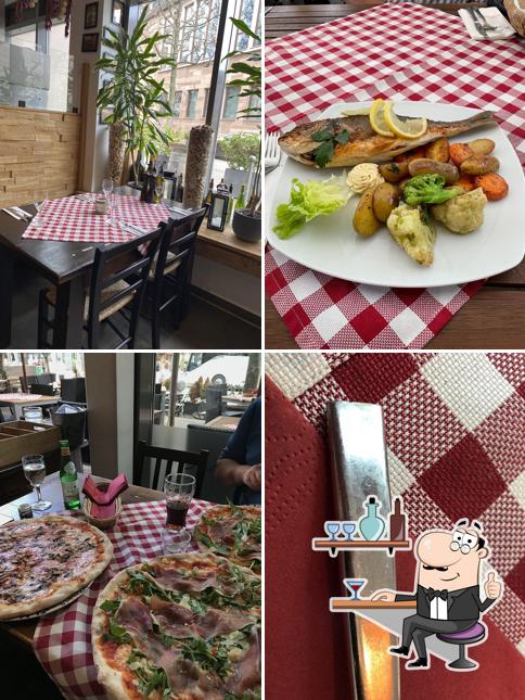 L'intérieur de Oggi Trattoria della Nonna