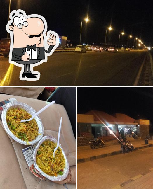 Look at the picture of All Veg @ Maggi स्टेशन