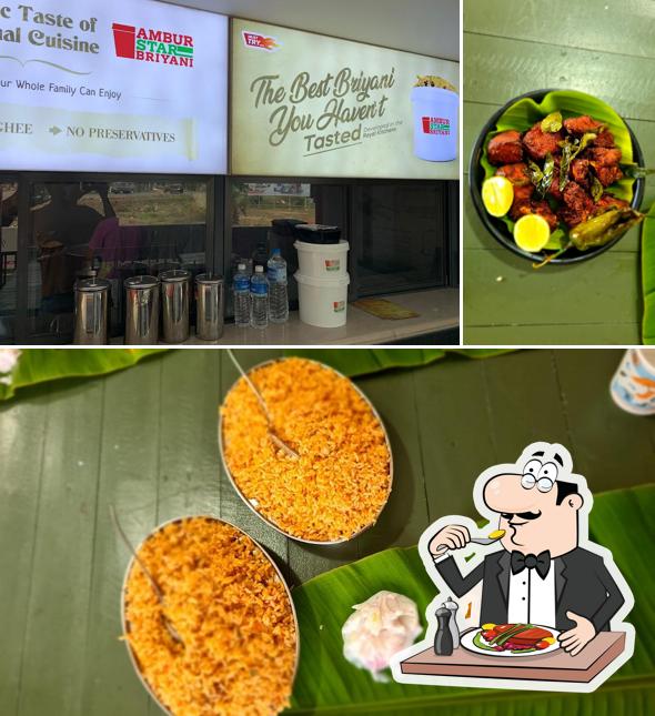 Among various things one can find food and beverage at Ambur Shabs Briyani - Authentic Taste of Traditional Cuisine