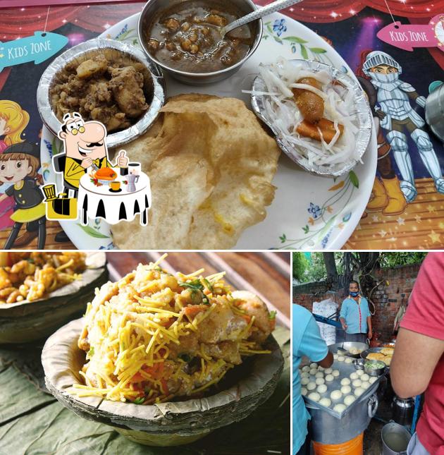 Food at Arjun chole bhature