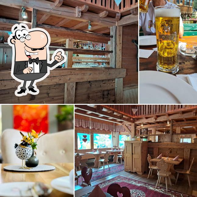 Gli interni di Ristorante al Lago