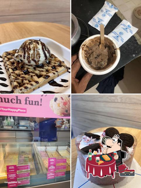 Waffles at Baskin Robbins