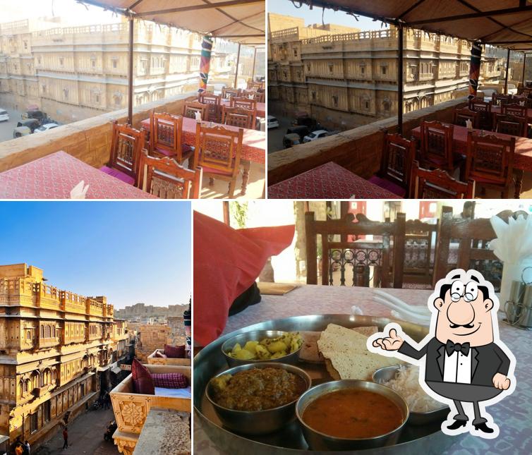 Check out how KB Café Jaisalmer looks inside