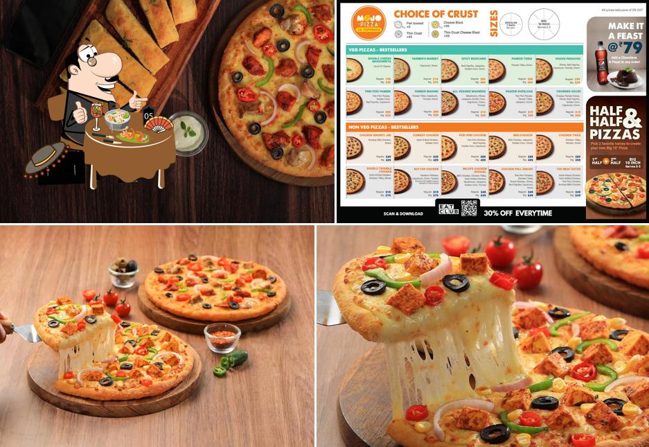 Food at MOJO Pizza - 2X Toppings