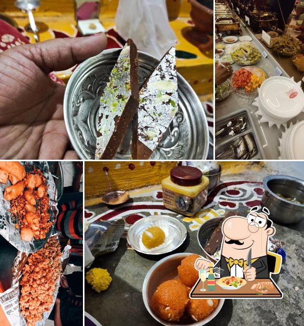 Food at Puja Sweets