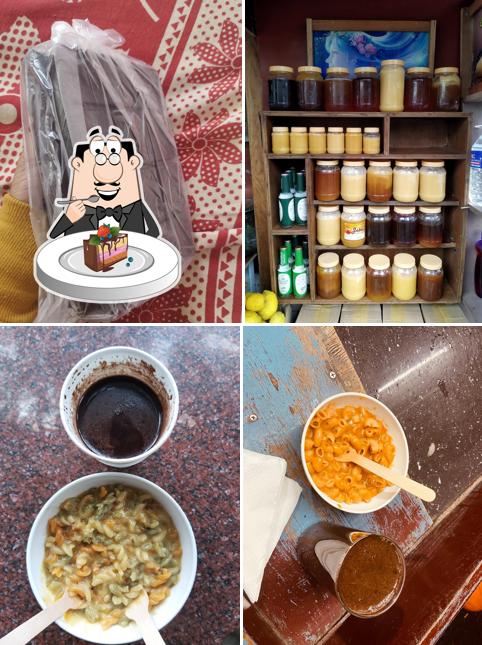 Chocolate cake at Jeba hot chocolate