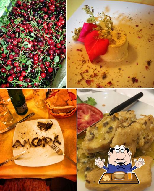 Cibo al Trattoria del Moro Aronne