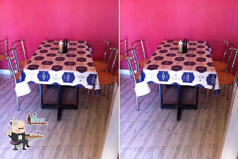 The interior of V Thakur Restaurants