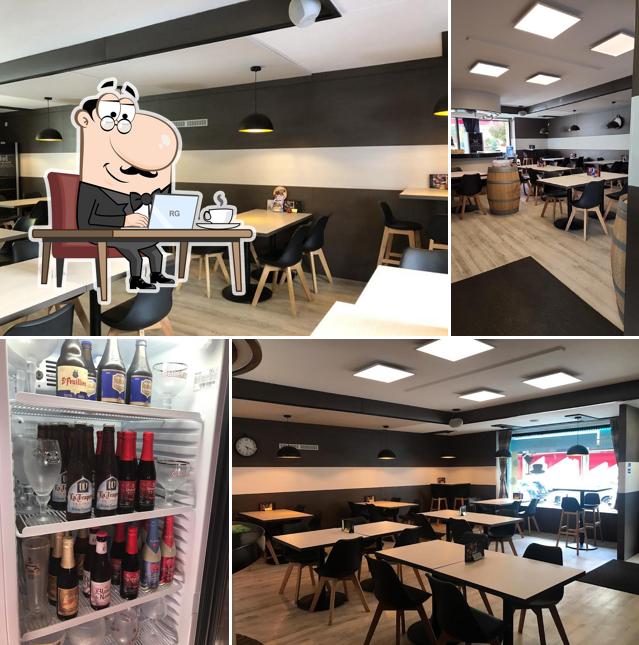 Gli interni di Kebab Ambiance